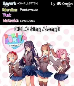 Ddlc voiceover 