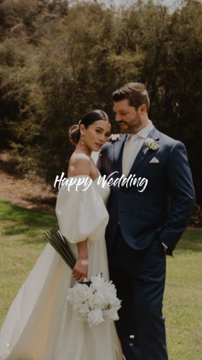 happy wedding 