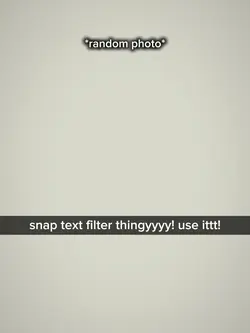 Snapchat filter 