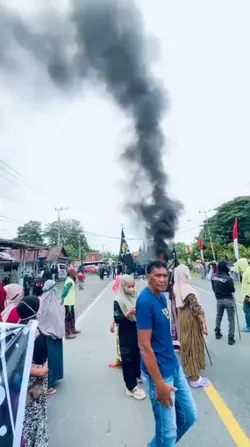 Demonstrasi warga