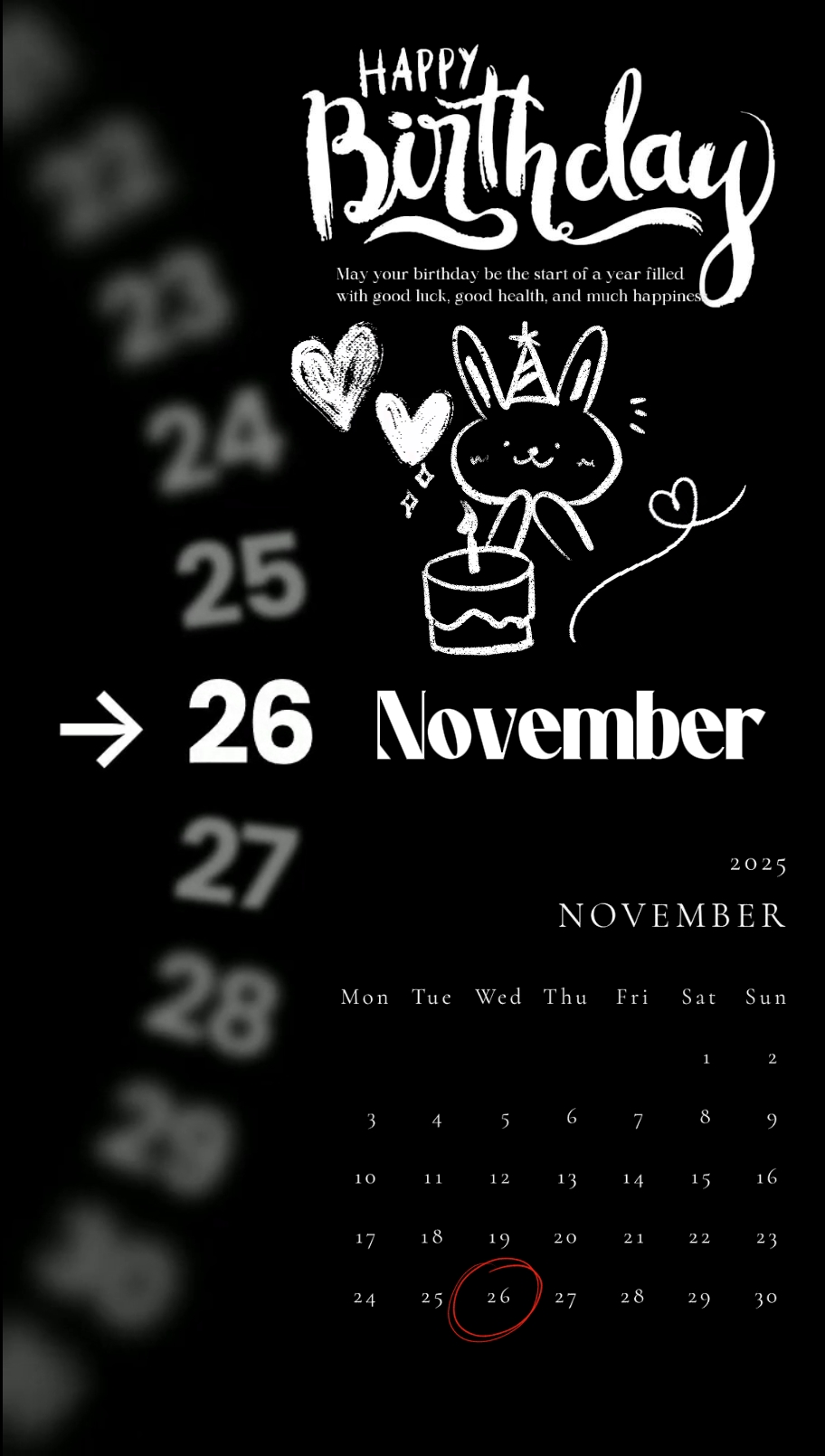HappyBirthday 26Nov