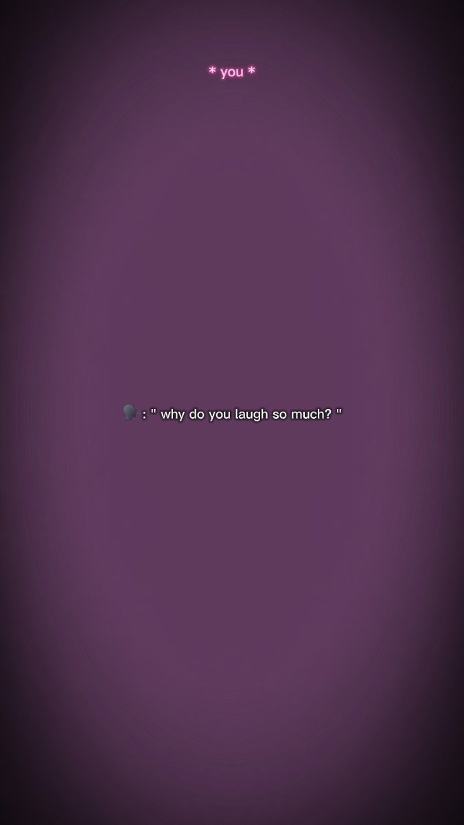 why do you laugh