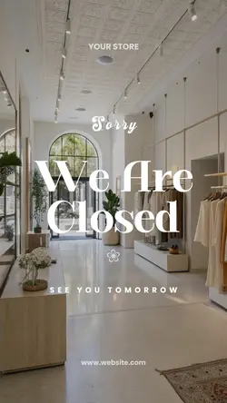 We Are Closed