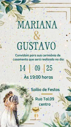 Convite Casamento 
