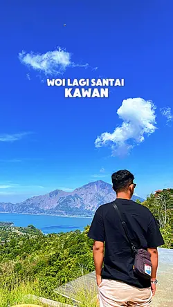 woy lagi santai kawa
