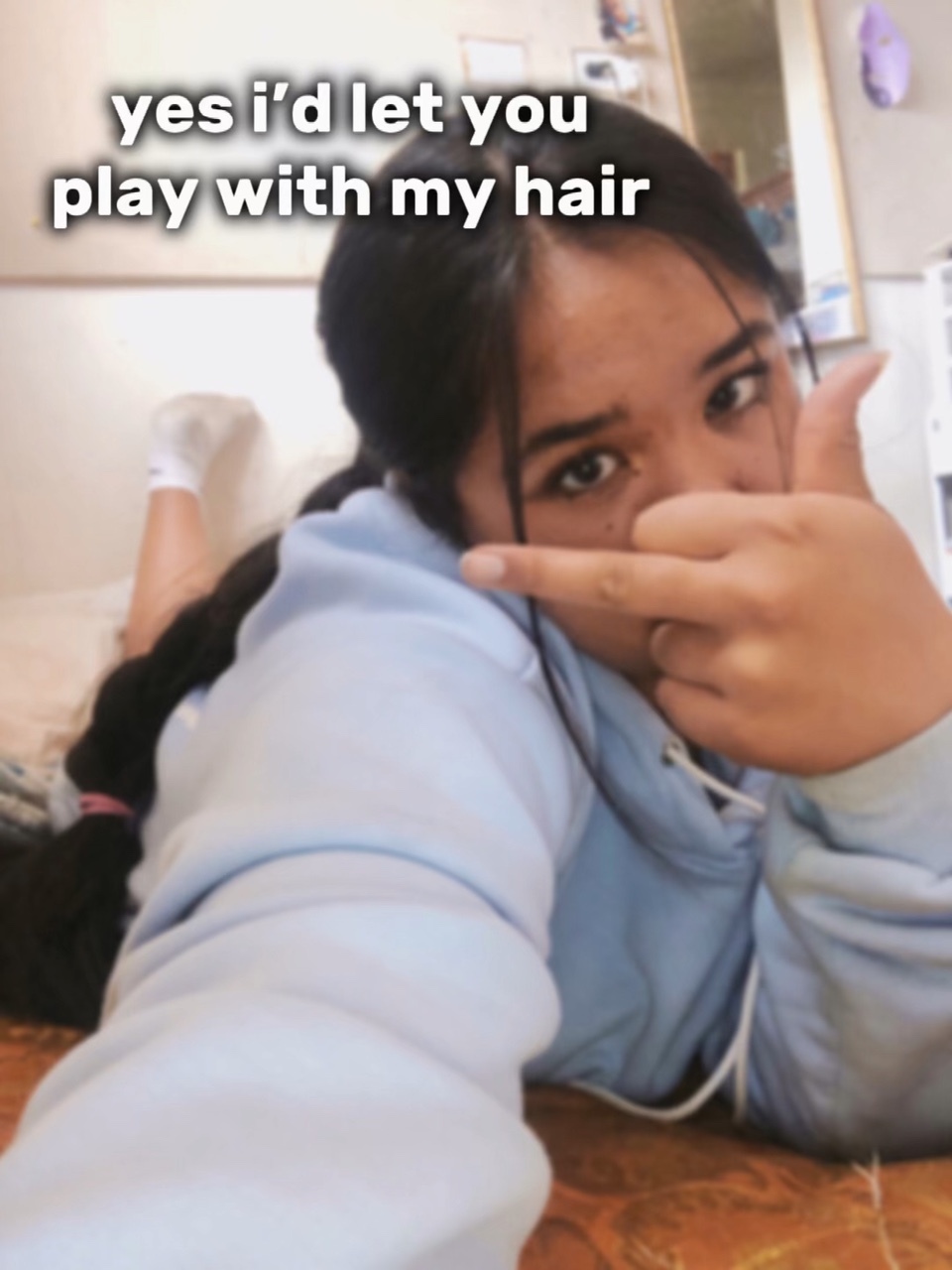 no1 touches my hair🙅🏾‍♀️