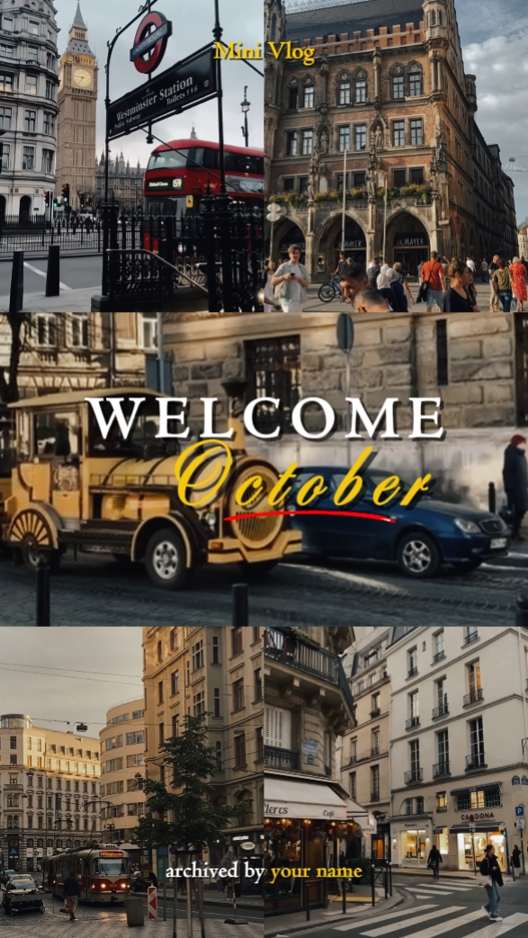 welcome October