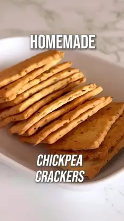 Chickpea Crackers 