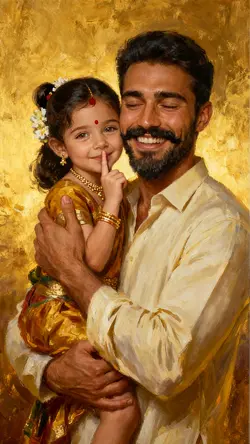 Father daughter phot