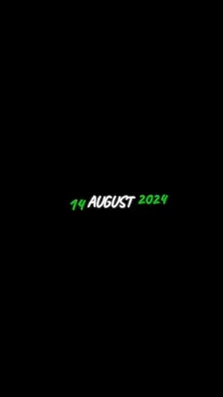 14 August 2024
