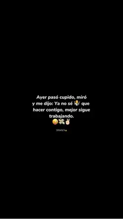 Ayer paso cupido