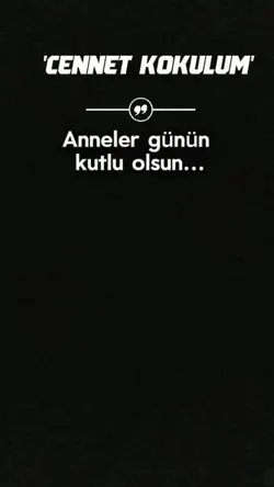 Anneler günü