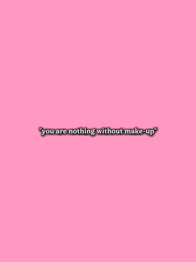 without makeup