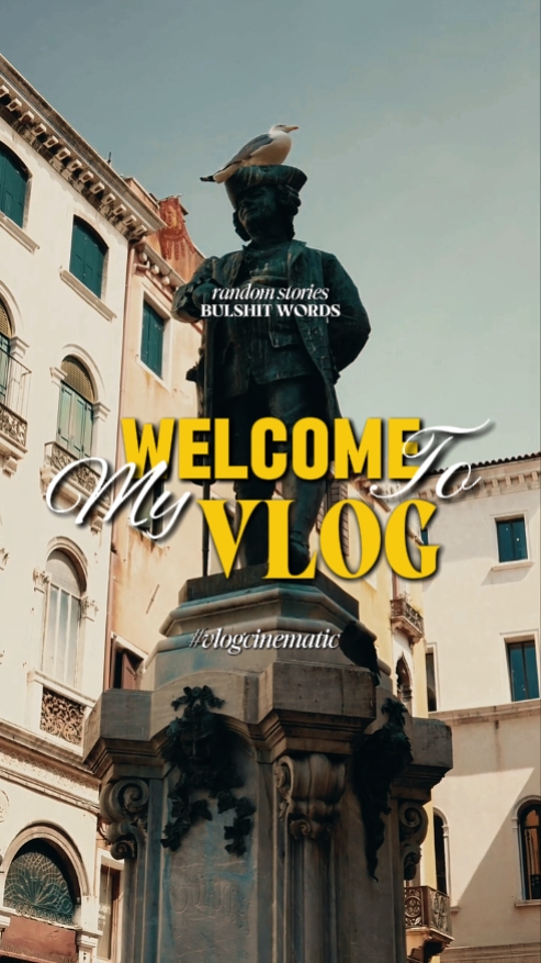 Welcome to my vlog