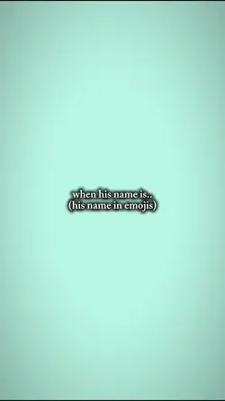 his name in emojis