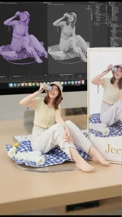 ทำรูปในแอพGeminiก่อน