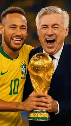 A seleção chegou 