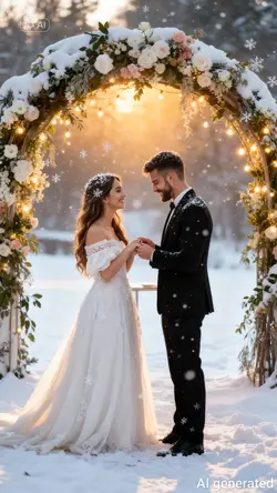 Wedding snow