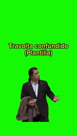 Travolta confundido