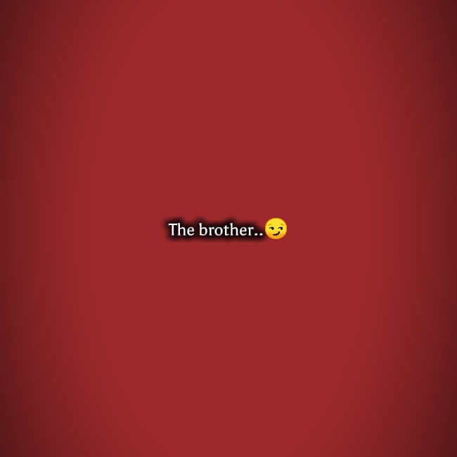 The brother/sister