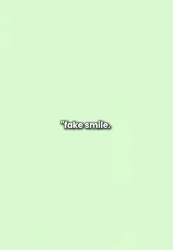 fake vs real. smile
