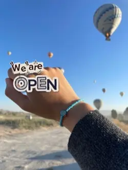 We are open