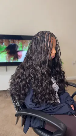 French Curl Knotless