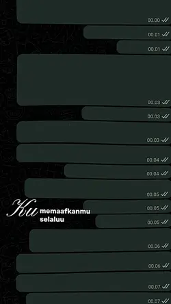 ku selalu memaafkan
