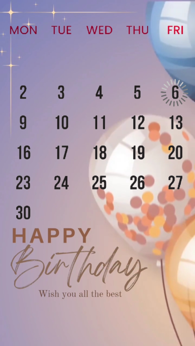 Hbd 6 September 2024