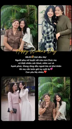 8/3 CHÚC MẸ 💗