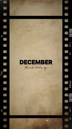 BIRTHDAY DECEMBER