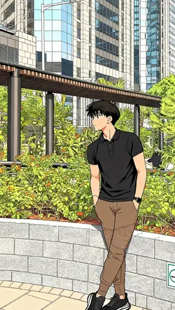 Trend style manga