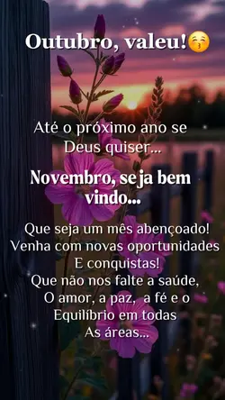 bem vindo novembro 