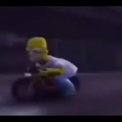 Homer gets hit