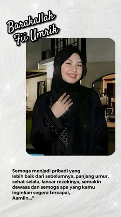 Barakallah Fii Umrik