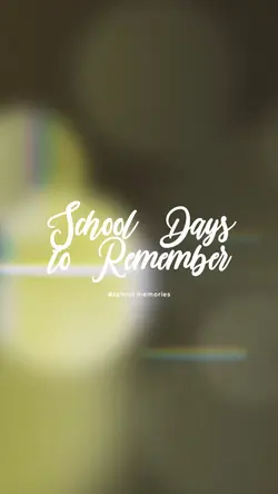 School memories! 