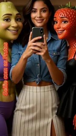 Selfie com as amigas