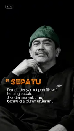 Filosofi Sepatu 