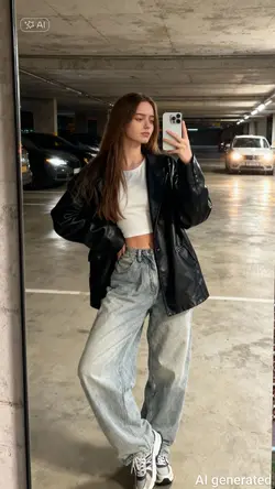 Selfie with mirror