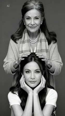 photo with mom 