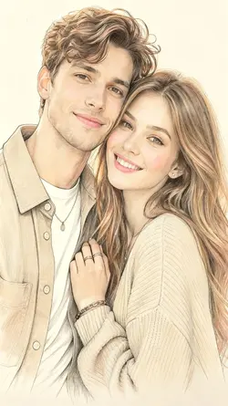 Couple Crayon Ai