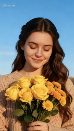 Ai Yellow Roses 