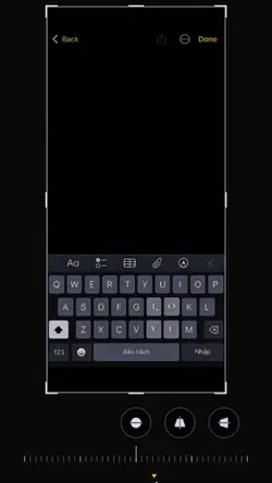 Cropping Keyboard