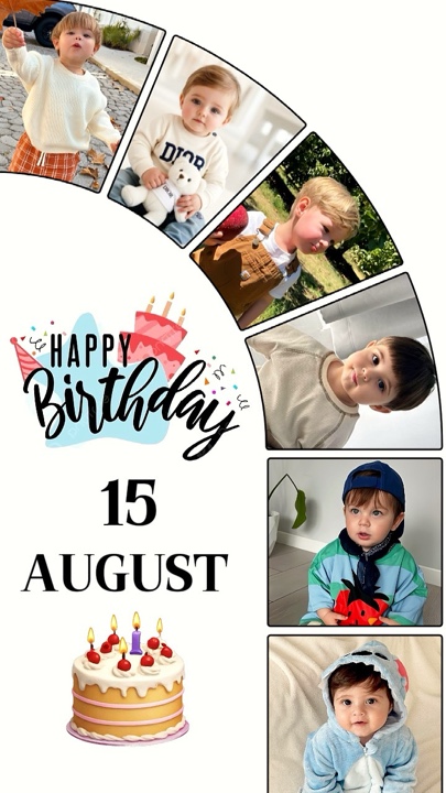 HBD SON 15 AUGUST 