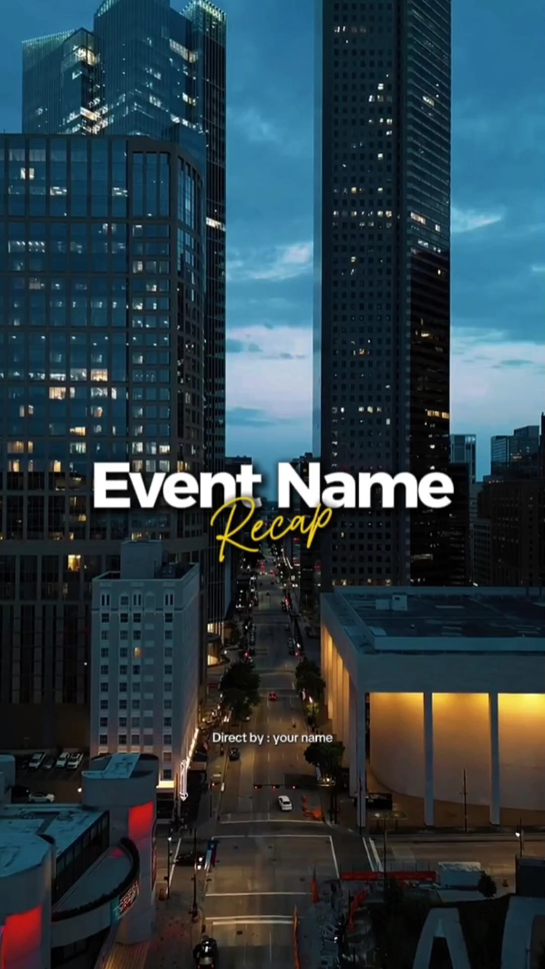 event Recap story 