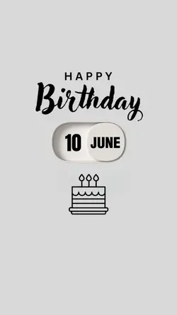 10 JUNE BIRTHDAY