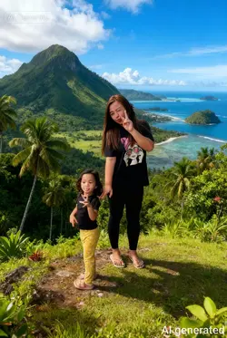 ISLAND BACKGROUND AI