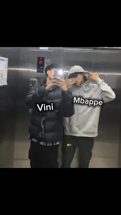 Vini and Mbappe 