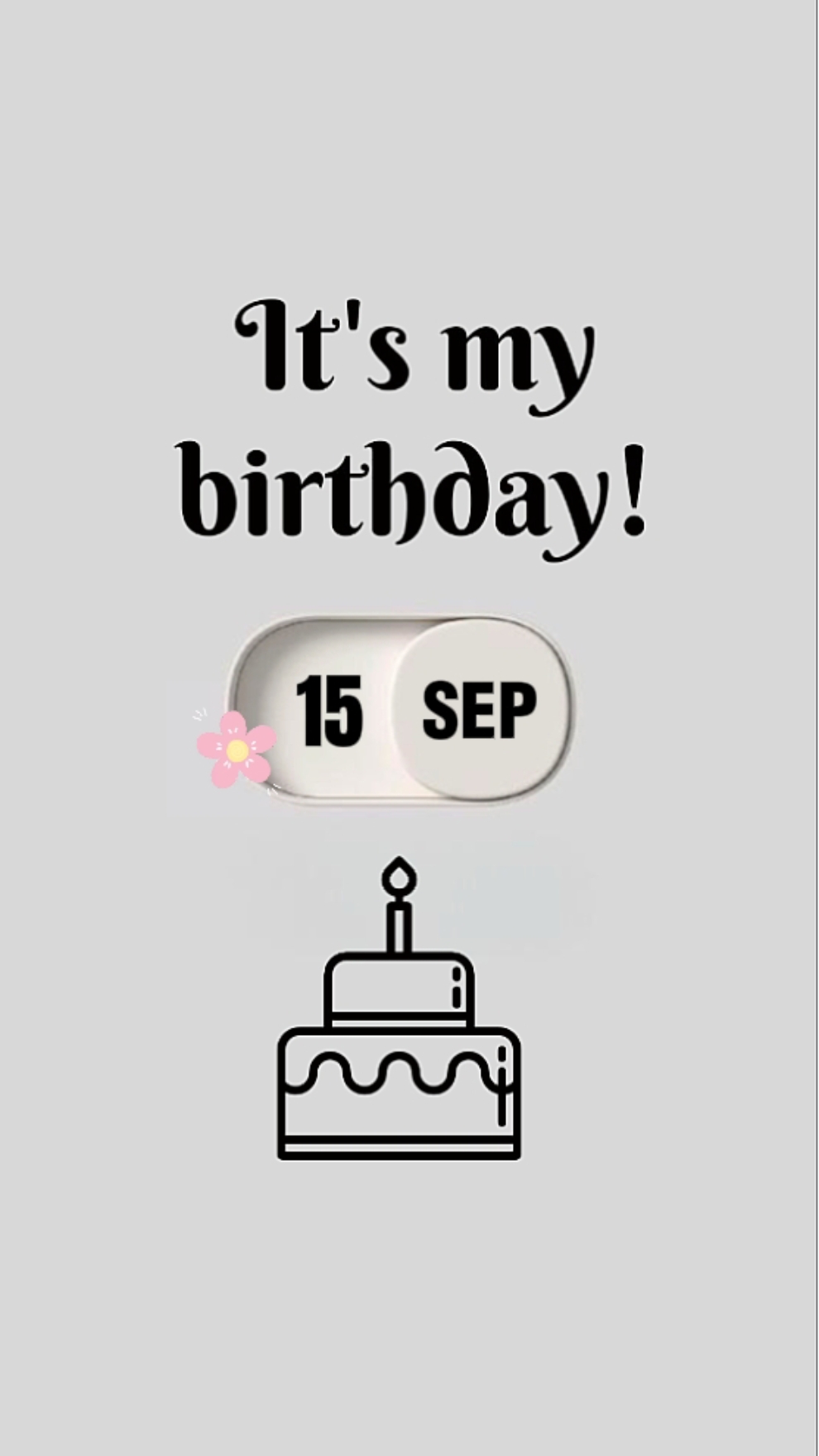 15 SEPTEMBER MY BDAY