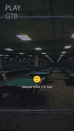 People think im sad